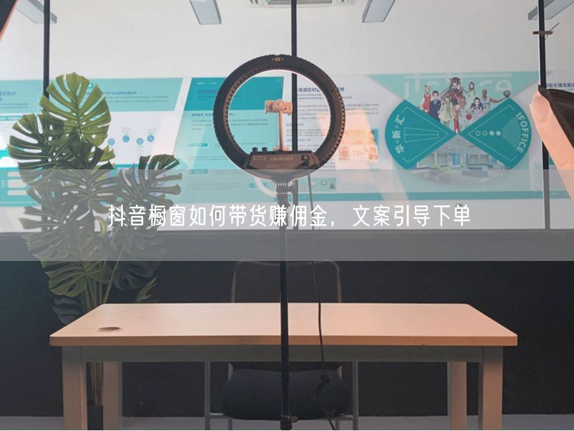 抖音橱窗如何带货赚佣金，文案引导下单