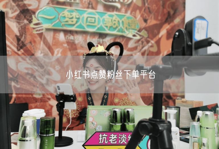 小红书点赞粉丝下单平台