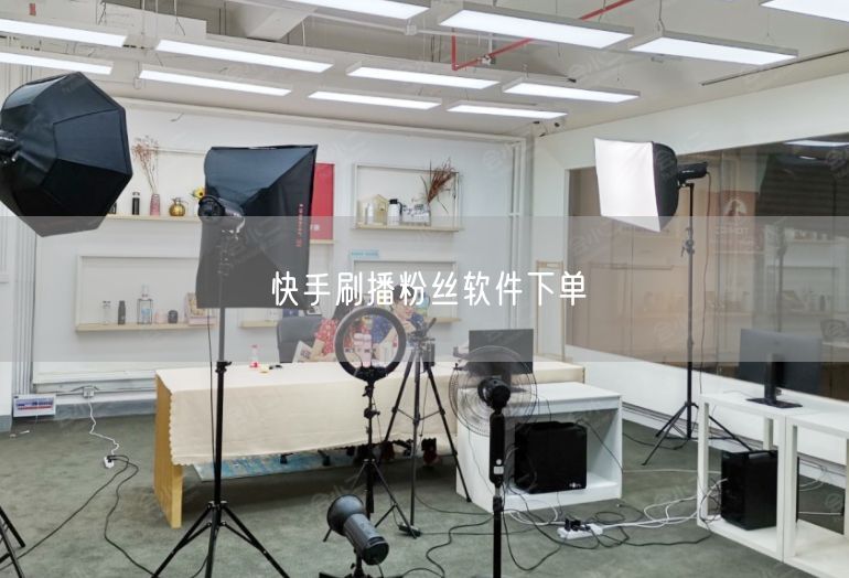 快手刷播粉丝软件下单