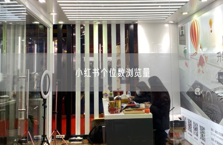 小红书个位数浏览量
