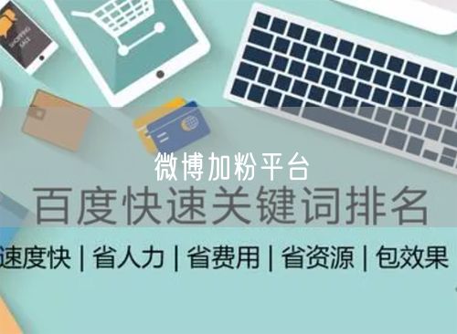 微博加粉平台