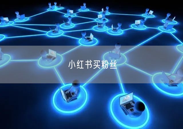 小红书买粉丝