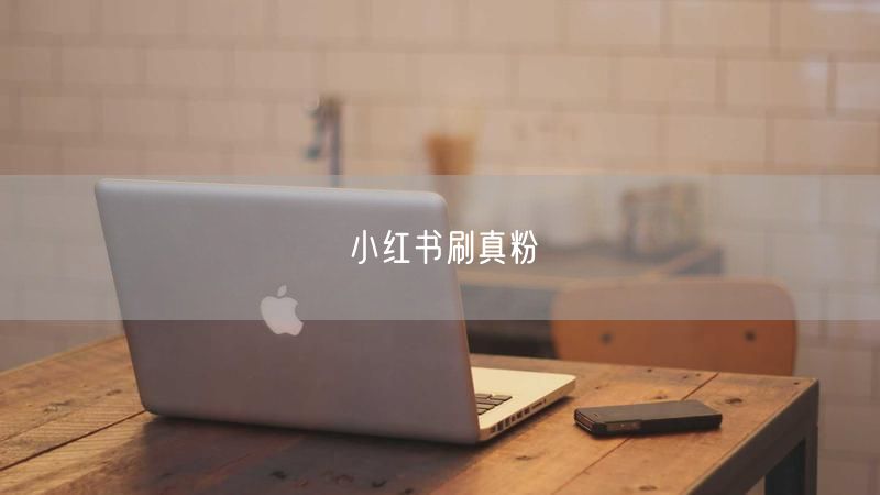 小红书刷真粉