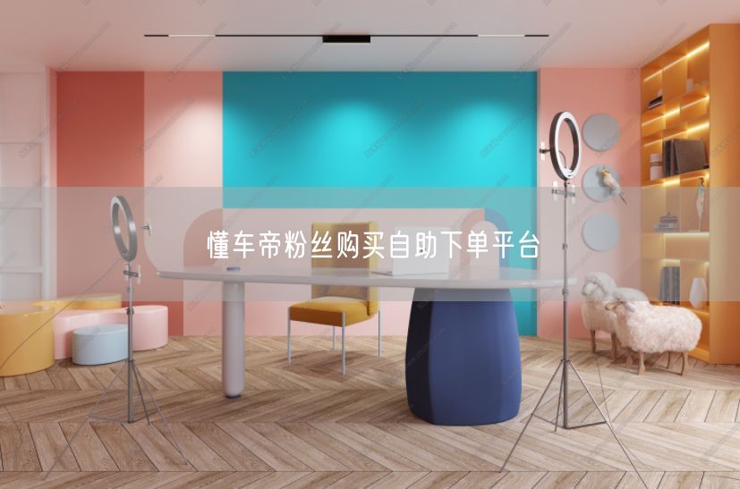 懂车帝粉丝购买自助下单平台