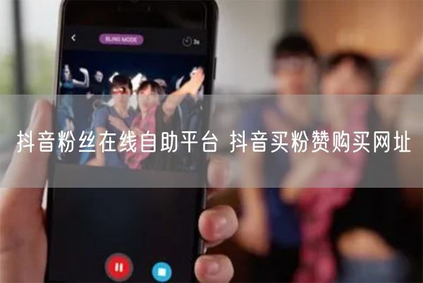 抖音粉丝在线自助平台 抖音买粉赞购买网址