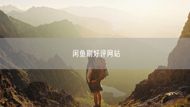 闲鱼刷好评网站